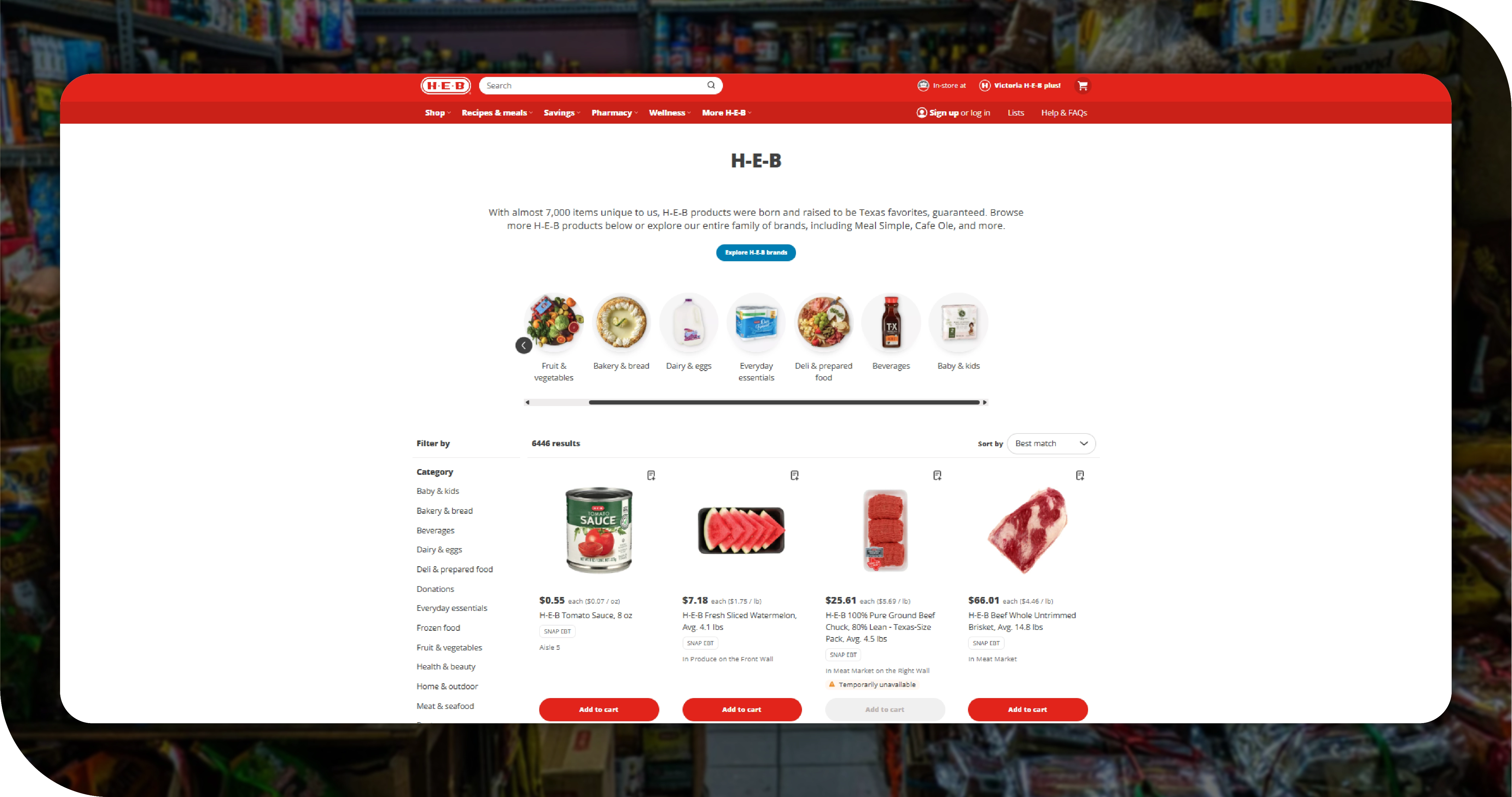 Why H-E-B Store-Level Data Matters